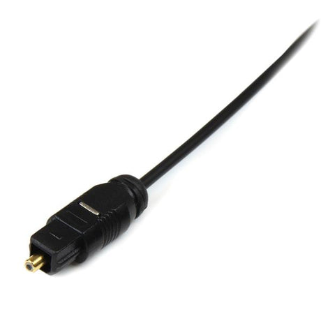 STARTECH 3 ft Toslink SPDIF Optical Digital Audio Cable (THINTOS3)