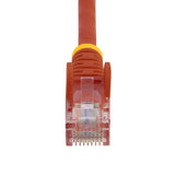 STARTECH 3 m Red Cat5e Snagless RJ45 UTP Patch Cable - 3m Patch Cord - Ethernet Patch Cable - RJ45 Male to Male Cat 5e Cable (45PAT3MRD) (45PAT3MRD)