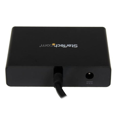 STARTECH 3-Port Multi Monitor Adapter - DisplayPort 1.2 MST Hub - Dual 4K 30Hz & 1x 1080p - Video Splitter for Extended Desktop Mode on Windows PCs Only - DP to 3x DP Monitors (MSTDP123DP) (MSTDP123DP)