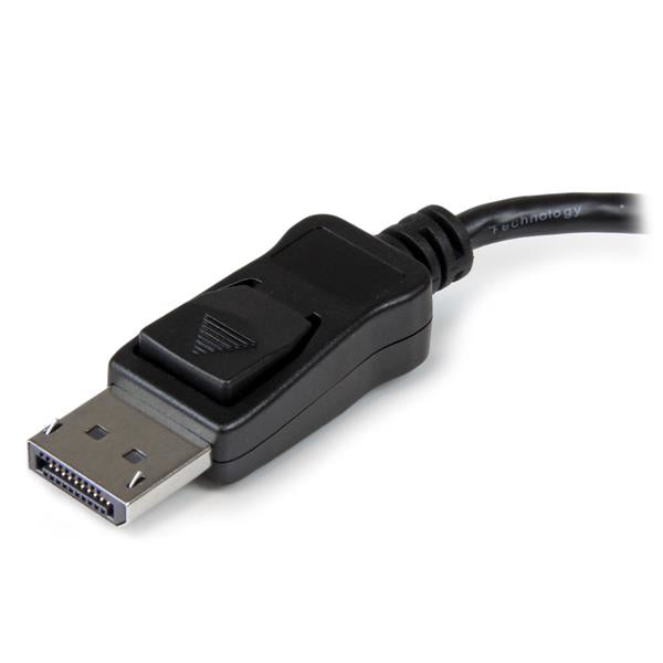STARTECH 3-Port Multi Monitor Adapter - DisplayPort 1.2 MST Hub - Dual 4K 30Hz & 1x 1080p - Video Splitter for Extended Desktop Mode on Windows PCs Only - DP to 3x DP Monitors (MSTDP123DP) (MSTDP123DP)