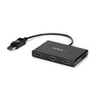 STARTECH 3-Port Multi Monitor Adapter - DisplayPort 1.2 to 3x HDMI MST Hub - Triple 1080p HDMI Monitors - Video Splitter for Extended Desktop Mode on Windows PCs Only - DP to 3x HDMI (MSTDP123HD) (MSTDP123HD)