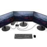 STARTECH 3-Port Multi Monitor Adapter - DisplayPort 1.2 to 3x HDMI MST Hub - Triple 1080p HDMI Monitors - Video Splitter for Extended Desktop Mode on Windows PCs Only - DP to 3x HDMI (MSTDP123HD) (MSTDP123HD)