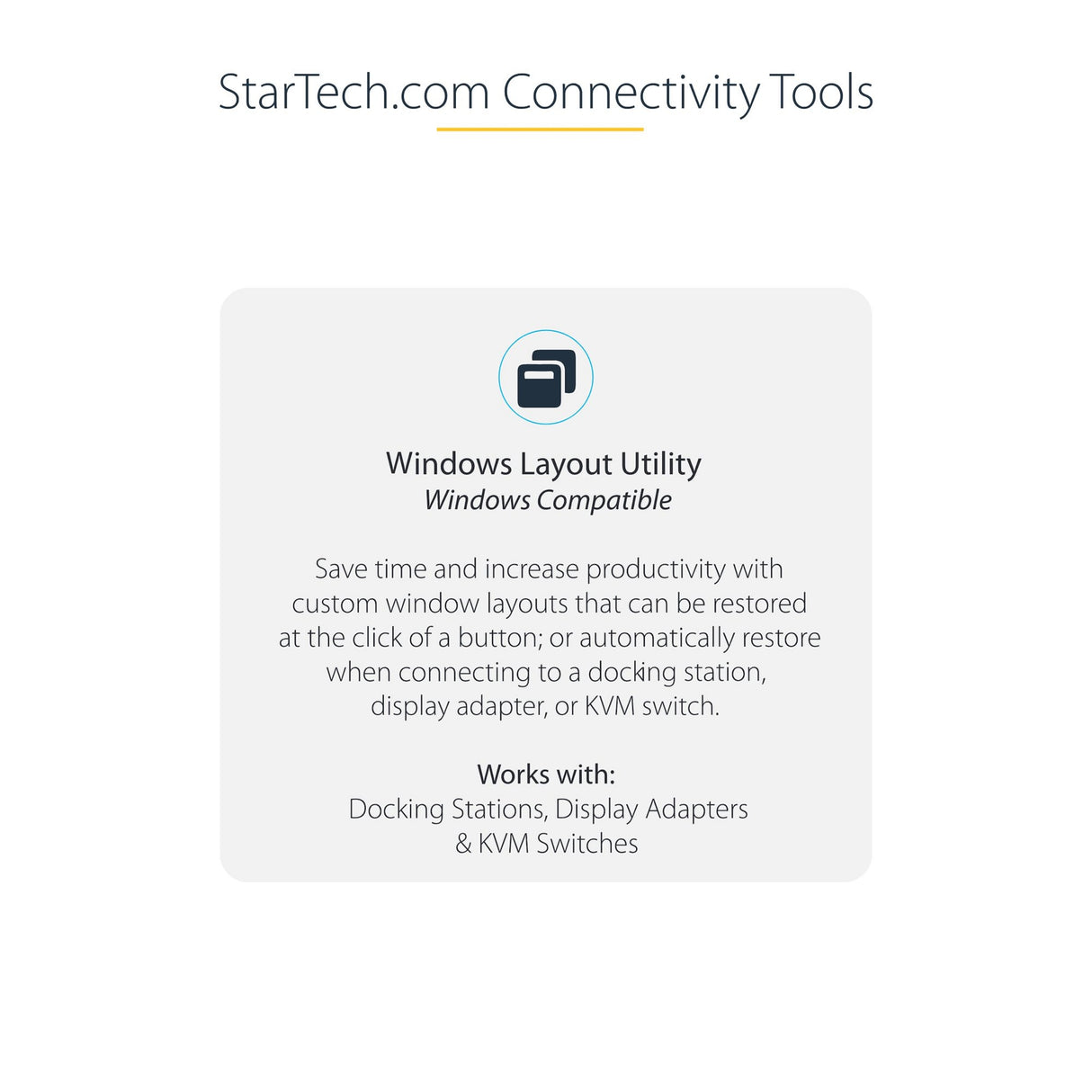 STARTECH 3-Port Multi Monitor Adapter - DisplayPort 1.4 to 3x 4K DisplayPort Video Splitter - Dual or Triple 4K - Laptop|Desktop DisplayPort MST Hub for Multiple Monitors - For Windows PCs Only (MST14DP123DP) (MST14DP123DP)