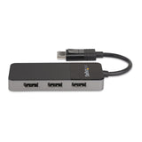 STARTECH 3-Port Multi Monitor Adapter - DisplayPort 1.4 to 3x 4K DisplayPort Video Splitter - Dual or Triple 4K - Laptop|Desktop DisplayPort MST Hub for Multiple Monitors - For Windows PCs Only (MST14DP123DP) (MST14DP123DP)
