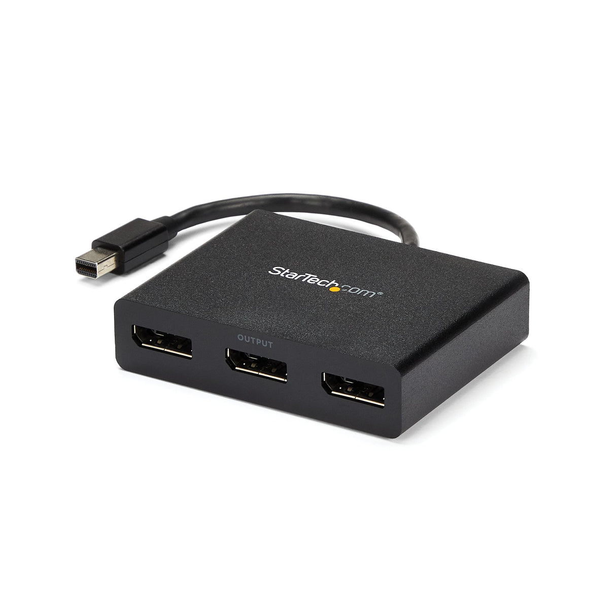 STARTECH 3-Port Multi Monitor Adapter - Mini DisplayPort to DisplayPort MST Hub | Dual 4K 30Hz & 1x 1080p - Video Splitter for Extended Desktop Mode on Windows Only - mDP 1.2 to 3x DP (MSTMDP123DP) (MSTMDP123DP)