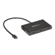 STARTECH 3-Port Multi Monitor Adapter - USB-C to 3x HDMI Video Splitter - USB Type-C to HDMI MST Hub - Dual 4K 30Hz or Triple 1080p - Thunderbolt 3 Compatible | Windows Only (MSTCDP123HD) (MSTCDP123HD)