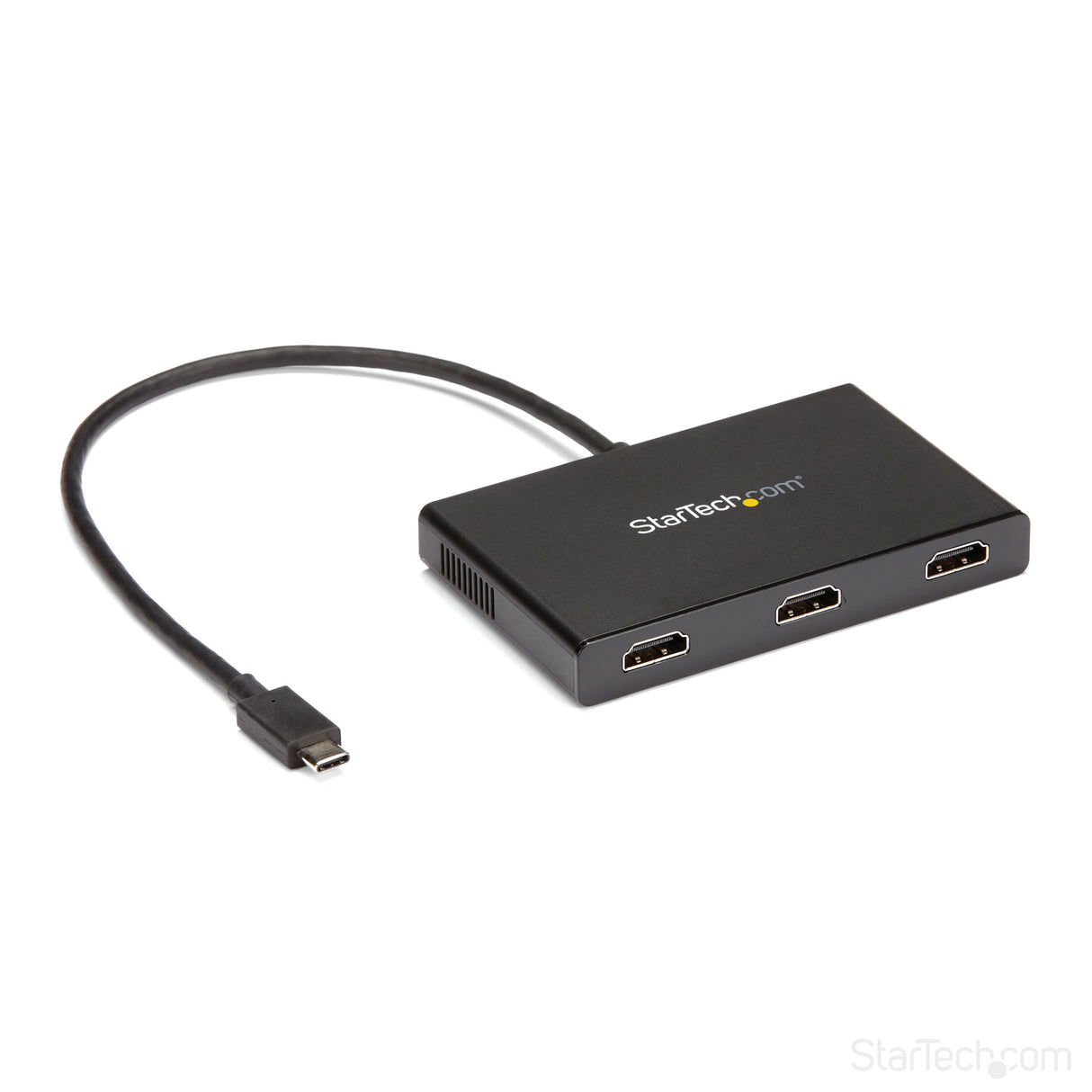 STARTECH 3-Port Multi Monitor Adapter - USB-C to 3x HDMI Video Splitter - USB Type-C to HDMI MST Hub - Dual 4K 30Hz or Triple 1080p - Thunderbolt 3 Compatible | Windows Only (MSTCDP123HD) (MSTCDP123HD)