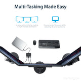 STARTECH 3-Port Multi Monitor Adapter - USB-C to 3x HDMI Video Splitter - USB Type-C to HDMI MST Hub - Dual 4K 30Hz or Triple 1080p - Thunderbolt 3 Compatible | Windows Only (MSTCDP123HD) (MSTCDP123HD)