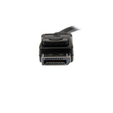 STARTECH 32ft (10m) Active DisplayPort Cable - 4K Ultra HD DisplayPort Cable - Long DP to DP Cable for Projector|Monitor - DP Video|Display Cord - Latching DP Connectors (DISPL10MA) (DISPL10MA)