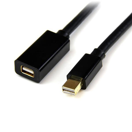 STARTECH 3ft (1m) Mini DisplayPort Extension Cable - 4K x 2K Video - Mini DisplayPort Male to Female Extension Cord - mDP 1.2 Extender Cable (MDPEXT3) (MDPEXT3)