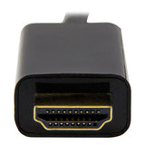 STARTECH 3ft (1m) Mini DisplayPort to HDMI Cable - 4K 30Hz Video - mDP to HDMI Adapter Cable - Mini DP or Thunderbolt 1|2 Mac|PC to HDMI Monitor|Display - mDP to HDMI Converter Cord (MDP2HDMM1MB) (MDP2HDMM1MB)