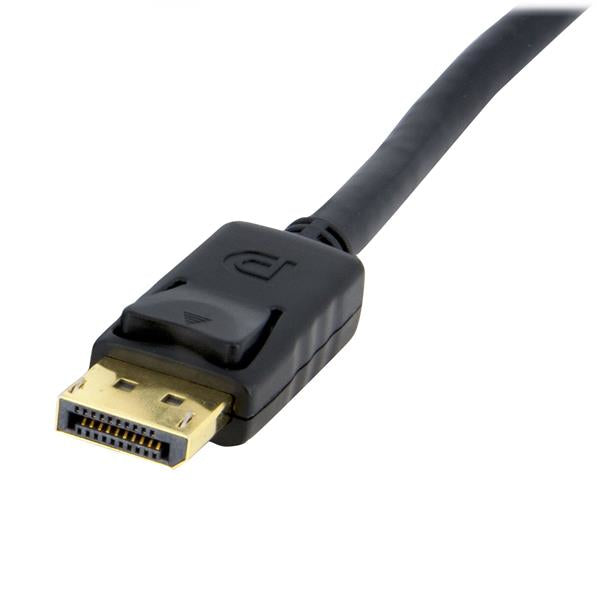 STARTECH 3ft (1m) Panel Mount DisplayPort Cable - 4K x 2K - DisplayPort 1.2 Extension Cable Male to Female - DP Video Extender Cord with Panel Mount DP Connector - DP Monitor Cable (DPPNLFM3) (DPPNLFM3)