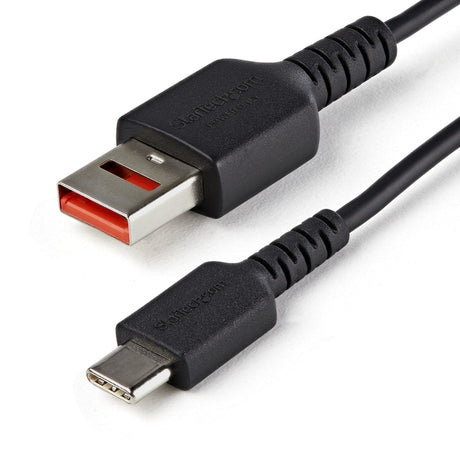 STARTECH 3ft (1m) Secure Charging Cable | USB-A to USB-C Data Blocker Charge-Only Cable | No-Data Power-Only Charger Cable for Phone|Tablet | Data Blocking USB Protector Adapter Cable (USBSCHAC1M) (USBSCHAC1M)