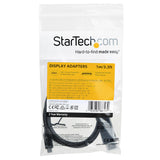 STARTECH 3ft (1m) USB C to DisplayPort 1.4 Cable 8K 60Hz|4K - Bidirectional DP to USB-C or USB-C to DP Reversible Video Adapter Cable -HBR3|HDR|DSC - USB Type-C|TB3 Monitor Cable (CDP2DP141MBD) (CDP2DP141MBD)
