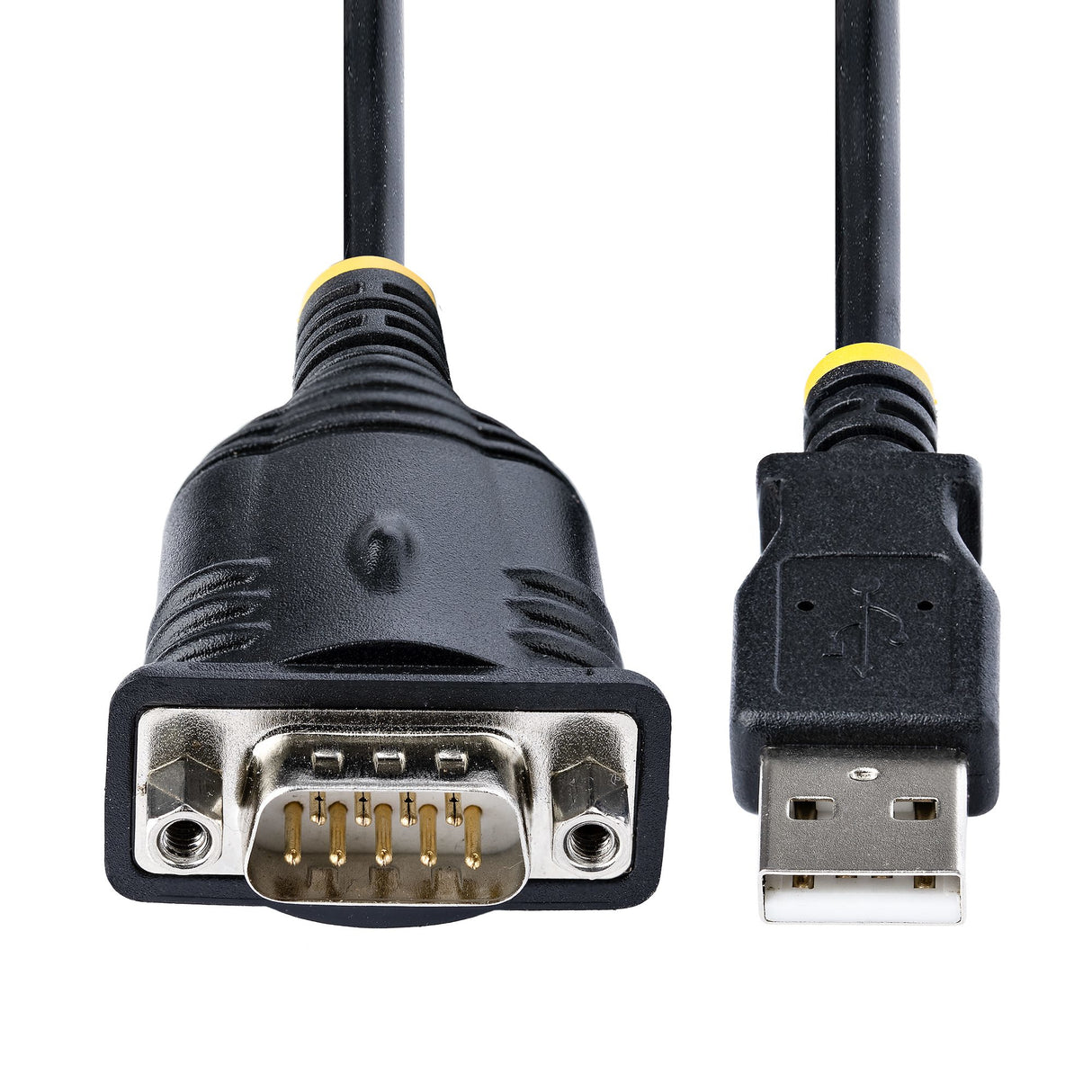 STARTECH 3ft (1m) USB to Serial Cable | DB9 Male RS232 to USB Converter | Prolific IC | USB to Serial Adapter for PLC|Printer|Scanner|Switch | USB to COM Port Adapter | Windows|Mac (1P3FP-USB-SERIAL) (1P3FP-USB-SERIAL)