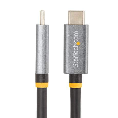 STARTECH 3ft (1m) USB4 Cable | USB-IF Certified USB-C Cable | 40 Gbps | USB Type-C Data Transfer Cable|Cord | 100W Power Delivery | 8K 60Hz | Compatible w|Thunderbolt 4|3|USB 3.2 (CC1M-40G-USB-CABLE) (CC1M-40G-USB-CABLE)