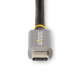 STARTECH 3ft (1m) USB4 Cable | USB-IF Certified USB-C Cable | 40 Gbps | USB Type-C Data Transfer Cable|Cord | 100W Power Delivery | 8K 60Hz | Compatible w|Thunderbolt 4|3|USB 3.2 (CC1M-40G-USB-CABLE) (CC1M-40G-USB-CABLE)