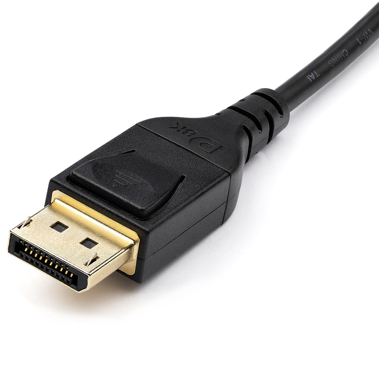 STARTECH 3ft (1m) VESA Certified Mini DisplayPort to DisplayPort 1.4 Cable - 8K 60Hz HBR3 HDR - Super UHD mDP to DP 1.4 Cord - Slim (34 AWG) Ultra HD 4K 120Hz - Monitor|Video Cable (DP14MDPMM1MB) (DP14MDPMM1MB)