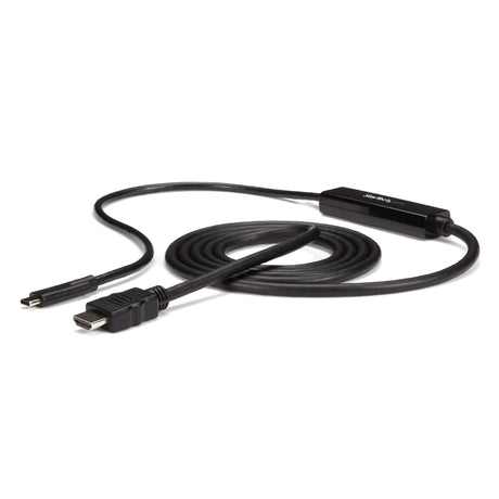 STARTECH 3ft USB-C to HDMI Cable - USB Type-C to HDMI Adapter Cable - 4K 30Hz - Black (CDP2HDMM2MB)