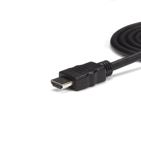 STARTECH 3ft USB-C to HDMI Cable - USB Type-C to HDMI Adapter Cable - 4K 30Hz - Black (CDP2HDMM2MB)