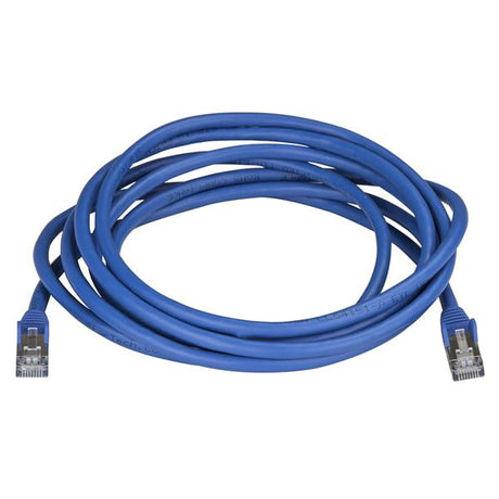 STARTECH 3m CAT6a Ethernet Cable - 10 Gigabit Shielded Snagless RJ45 100W PoE Patch Cord - 10GbE STP Network Cable w|Strain Relief - Blue Fluke Tested|Wiring is UL Certified|TIA (6ASPAT3MBL) (6ASPAT3MBL)