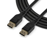 STARTECH 3m VESA Certified DisplayPort 1.4 Cable - 8K 60Hz HBR3 HDR - 10ft Super UHD DisplayPort to DisplayPort Monitor Cord - Ultra HD 4K 120Hz DP 1.4 Slim Video Cable M|M DP Connector (DP14MM3M) (DP14MM3M)