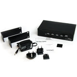 STARTECH 4 Port DVI Video Splitter with Audio (ST124DVIA)