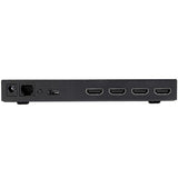 STARTECH 4-Port HDMI Automatic Video Switch - 4K 2x1 HDMI Switch with Fast Switching | Auto-sensing and Serial Control (VS421HD4KA)