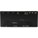 STARTECH 4-Port HDMI Automatic Video Switch - 4K 2x1 HDMI Switch with Fast Switching | Auto-sensing and Serial Control (VS421HD4KA)