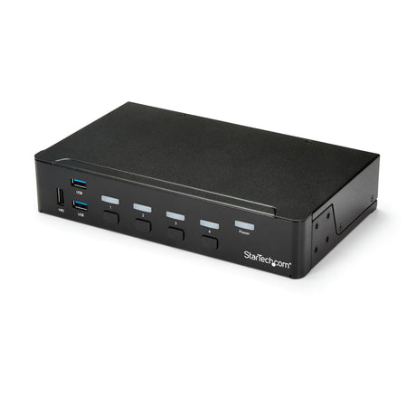 STARTECH 4 Port HDMI KVM - HDMI KVM Switch - 1080p - USB 3.0 & Audio Support - KVM Video Switch (SV431HDU3A2) (SV431HDU3A2)