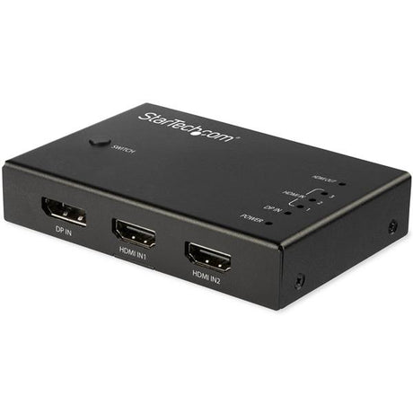 STARTECH 4 Port HDMI Video Switch - 3x HDMI & 1x DisplayPort - 4K 60Hz - Multi Port HDMI Switch Box w| Automatic Switcher (VS421HDDP) (VS421HDDP)