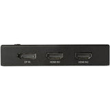 STARTECH 4 Port HDMI Video Switch - 3x HDMI & 1x DisplayPort - 4K 60Hz - Multi Port HDMI Switch Box w| Automatic Switcher (VS421HDDP) (VS421HDDP)