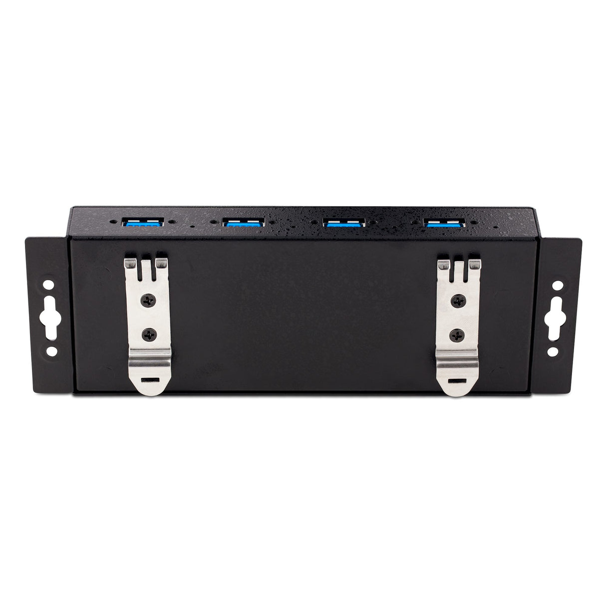 STARTECH 4-Port Industrial USB 3.0 5Gbps Hub - Rugged USB Hub w| ESD and Surge Protection - DIN|Wall|Desk Mountable USB-A Hub - USB Expander w|Locking Ports | Heavy Duty (5G4AINDNP-USB-A-HUB) (5G4AINDNP-USB-A-HUB)