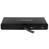 STARTECH 4-Port Multi Monitor Adapter - DisplayPort 1.2 MST Hub - 4x 1080p - DisplayPort Video Splitter for Extended Desktop Mode on Windows PCs Only - DP to Quad DP Monitors (MSTDP124DP) (MSTDP124DP)