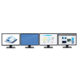 STARTECH 4-Port Multi Monitor Adapter - DisplayPort 1.2 MST Hub - 4x 1080p - DisplayPort Video Splitter for Extended Desktop Mode on Windows PCs Only - DP to Quad DP Monitors (MSTDP124DP) (MSTDP124DP)