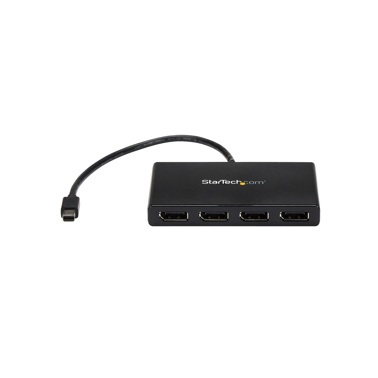 STARTECH 4-Port Multi Monitor Adapter - Mini DisplayPort to DisplayPort MST Hub - 4x 1080p - Video Splitter for Extended Desktop Mode on Windows PCs Only - mDP to Quad DP Monitors (MSTMDP124DP) (MSTMDP124DP)