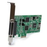 STARTECH 4 Port PCI Express PCIe Serial Combo Card with Breakout Cable - 2 x RS232 2 x RS422 | RS485 - Dual Profile (PEX4S232485)