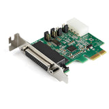 STARTECH 4-port PCI Express RS232 Serial Adapter Card - PCIe RS232 Serial Host Controller Card - PCIe to Serial DB9 - 16950 UART - Low Profile Expansion Card | Windows & Linux (PEX4S953LP) (PEX4S953LP)