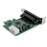 STARTECH 4-port PCI Express RS232 Serial Adapter Card - PCIe RS232 Serial Host Controller Card - PCIe to Serial DB9 - 16950 UART - Low Profile Expansion Card | Windows & Linux (PEX4S953LP) (PEX4S953LP)