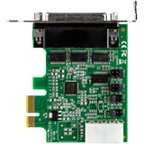 STARTECH 4-port PCI Express RS232 Serial Adapter Card - PCIe RS232 Serial Host Controller Card - PCIe to Serial DB9 - 16950 UART - Low Profile Expansion Card | Windows & Linux (PEX4S953LP) (PEX4S953LP)