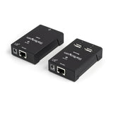 STARTECH 4-Port USB 2.0 Extender - 130ft (40m) USB Over Cat5|Cat6 Extender - Compact USB 2.0 Over Ethernet Extender (USB2004EXTV) (USB2004EXTV)