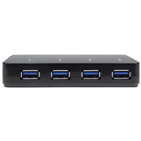 STARTECH 4-Port USB 3.0 Hub plus Dedicated Charging Port - 1 x 2.4A Port - Desktop USB Hub and Fast-Charging Station (ST53004U1C)