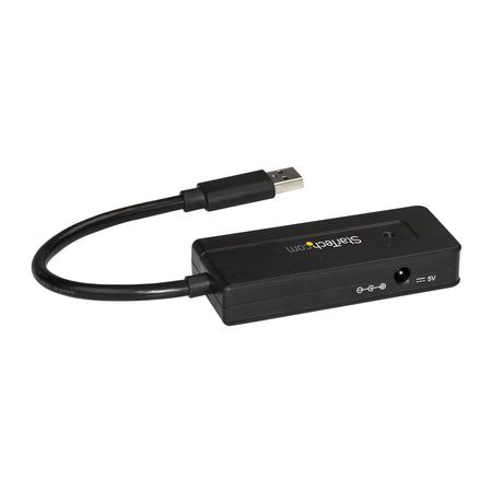 STARTECH 4 Port USB 3.0 Hub (SuperSpeed 5Gbps) with Fast Charge | Portable USB 3.1 Gen 1 Type-A Laptop|Desktop Hub - USB Bus Power or Self Powered for High Performance | Mini|Compact (ST4300MINI) (ST4300MINI)