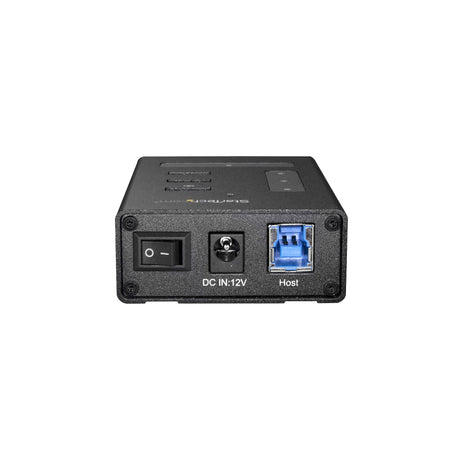 STARTECH 4 Port USB 3.0 Hub - USB Type-A to 1x USB-C & 3x USB-A - Commercial Metal USB Hub - SuperSpeed USB 3.0 (5Gbps) - Self Powered - BC 1.2 Fast Charge - Mountable|Rugged (HB30A3A1CST) (HB30A3A1CST)