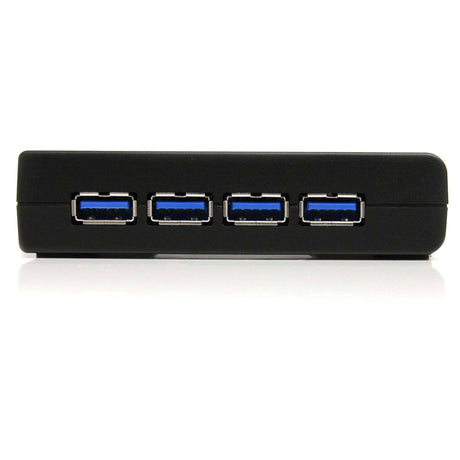 STARTECH 4-Port USB 3.0 SuperSpeed Hub with Power Adapter - 5Gbps - Portable Multiport USB-A Dock IT Pro - USB Port Expansion Hub for PC|Mac (ST4300USB3) (ST4300USB3)