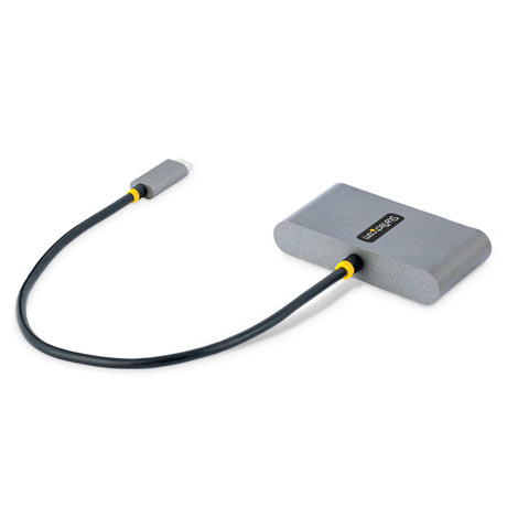 STARTECH 4-Port USB-C Hub with 100W Power Delivery Pass-Through - 2x USB-A + 2x USB-C - 5Gbps - 1ft (30cm) Long Cable - Portable USB Type-C to USB-A|C Hub - USB-C Splitter (5G2A2CPDB-USB-C-HUB) (5G2A2CPDB-USB-C-HUB)
