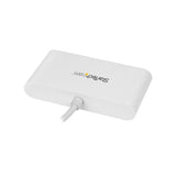 STARTECH 4 Port USB C Hub with 4x USB-A Ports (USB 3.0 SuperSpeed 5Gbps) - USB Bus Powered - Portable|Laptop USB-C to USB-A Adapter Hub - USB 3.1 Gen 1|USB 3.2 Gen 1 Type-C Hub - White (HB30C4ABW) (HB30C4ABW)