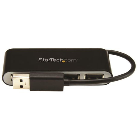 STARTECH 4 Port USB Hub - 4 x USB 2.0 port - Bus Powered - USB Adapter - USB Splitter - Multi Port USB Hub - USB 2.0 Hub (ST4200MINI2)