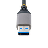 STARTECH 4 Port USB Hub | USB 3.0 (5Gbps) | Bus Powered | USB-A to 4x USB-A Hub w| Optional Auxiliary Power Input | Portable Desktop|Laptop USB Hub | 1ft|30cm Cable | USB Expansion Hub (5G4AB-USB-A-HUB) (5G4AB-USB-A-HUB)
