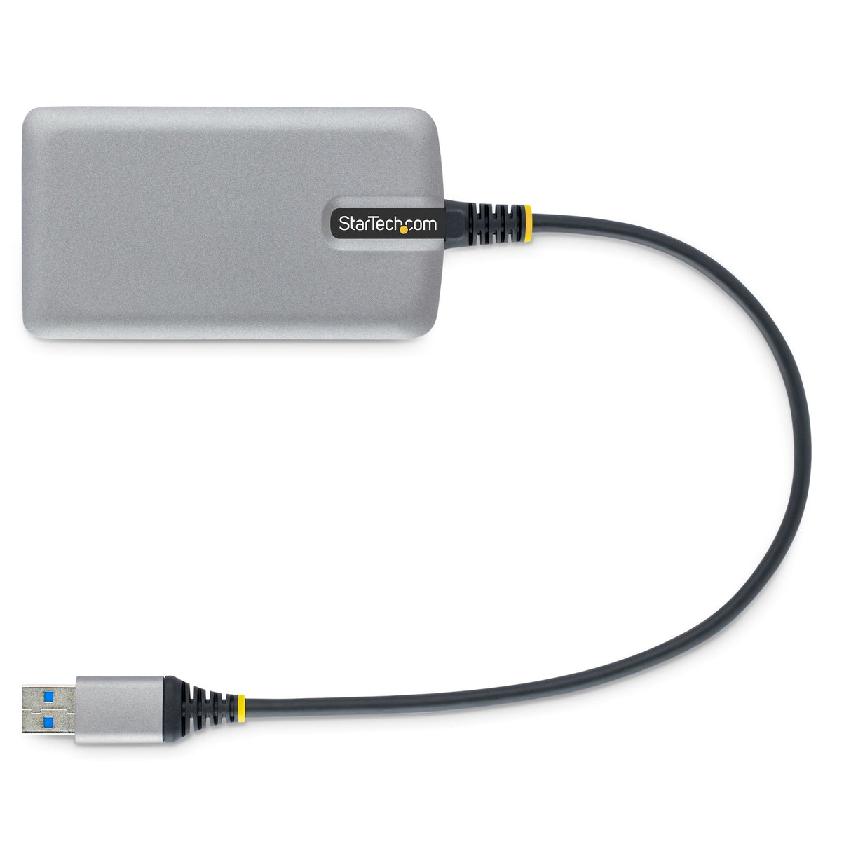 STARTECH 4 Port USB Hub | USB 3.0 (5Gbps) | Bus Powered | USB-A to 4x USB-A Hub w| Optional Auxiliary Power Input | Portable Desktop|Laptop USB Hub | 1ft|30cm Cable | USB Expansion Hub (5G4AB-USB-A-HUB) (5G4AB-USB-A-HUB)